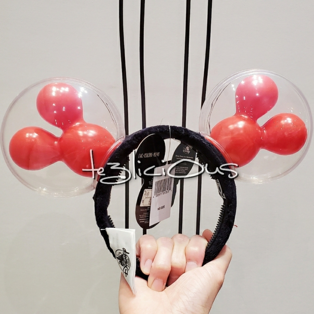DISNEY PARKS MICKEY LIGHT UP BALLOON EARS HEADBAND - Picture 4 of 7
